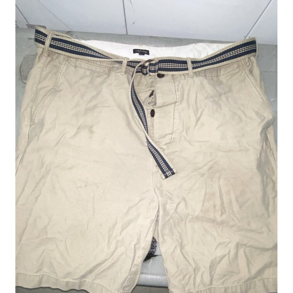 J. Peterman Shorts Adult 40 Khaki Waist